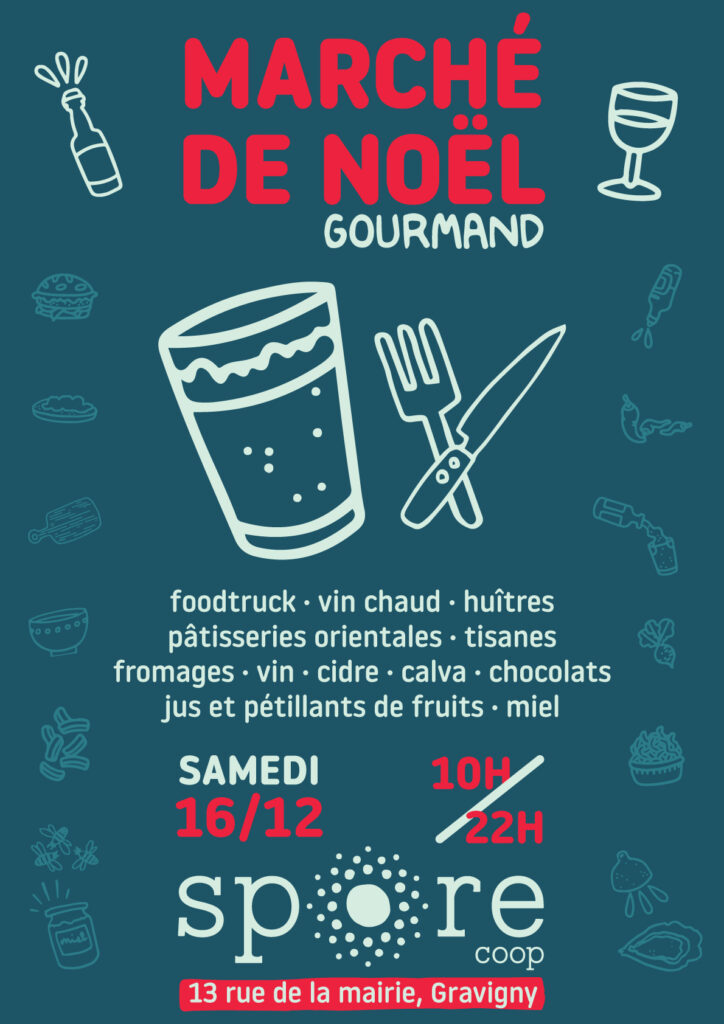 Marché de Noël Gourmand chez Spore